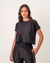BLUSA I HAILEY EM STARDUST - PRETO
