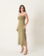 VESTIDO TOMARA QUE CAIA CLARA EM VISCOLYCRA - VERDE PISTACHE