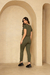 BLUSA EMMA EM VISCOLYCRA - VERDE MILITAR