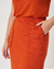 SAIA MIDI EMMA EM VISCOLYCRA - TERRACOTA - comprar online