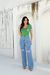 BLUSA BABYLOOK PATCHWORK OLHO GREGO - VERDE - loja online