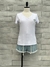 BLUSA BABYLOOK PATCHWORK OLHO GREGO - BRANCO - loja online