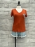 BLUSA BABYLOOK PATCHWORK OLHO GREGO - TERRACOTA - loja online