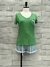 Imagem do BLUSA BABYLOOK PATCHWORK OLHO GREGO - VERDE