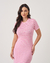 VESTIDO CAMILA EM LISTRA ENCHANTE - ROSA na internet