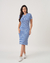 VESTIDO CAMILA EM LISTRA ENCHANTE - AZUL