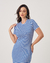 VESTIDO CAMILA EM LISTRA ENCHANTE - AZUL na internet