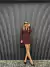 VESTIDO BLAZER ALFAIATARIA - COFFEE