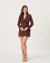 VESTIDO BLAZER ALFAIATARIA - COFFEE