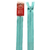 Pacote/Kit 10 Zíper Nylon Fixo (N3) 30cm Circulo (mesma cor)