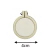 Mini Bastidor de Madeira Redondo Circulo 4cm - unidade - comprar online