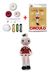Kit Amigurumi Natal 24 Circulo - receita com todo material - Artecor Armarinhos e Artesanato