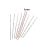 Agulha de Crochê em Aço Niquelado Milward Corrente (0,60 a 2mm) - loja online