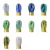 Kit 10 Meada/Fio para bordado Maxi Mouline Circulo - 8m Tex 236 na internet