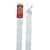 Pacote/Kit 10 Zíper Nylon Fixo (N3) 30cm Circulo (mesma cor)