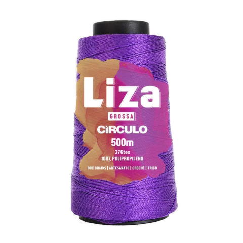 Fio/Linha Circulo Liza Grossa 500m 187g Tex 376 100% polipropileno - comprar online