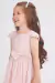 Vestido Kids Verão Em Tecido Trabalhado Com Lurex Paraiso