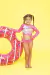 Conjunto Praia Kids 2 Feminino Com Blusa e Calcinha Le Bhua - loja online