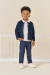 Jaqueta Masculina Infantil em Sarja Color com Bolsos Paraiso 17961 na internet
