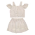 Conjunto Kids Verão Feminino Com Blusa e Saia Paraiso - Loja Amo Paraiso