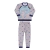 Conjunto Pijama Inverno Ultramicro Thermo Estampado Dino Le Bhua - comprar online