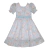 Vestido Kids Verão Em Chiffon Estampado Paraiso - Loja Amo Paraiso