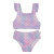 Biquíni Verão Feminino Em Malha Estampada Com Proteção UV Le Bhua