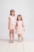 Vestido Kids Verão Em Tecido Trabalhado Com Lurex Paraiso na internet