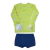 Conjunto Praia Kids 2 Masculino Com Sunga e Blusa Manga Longa Com Proteção UV Le Bhua - comprar online