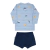 Conjunto Linha Praia Blusa Manga Longa Estampada e Sunga Lisa Le Bhua - comprar online