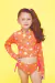 Conjunto Praia Feminino Com Blusa Cropped Manga Longa e Calcinha Le Bhua - loja online