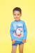 Conjunto Praia Verão Masculino Com Blusa Manga Longa e Sunga Em Malha Estampada Com Proteção UV Le Bhua na internet