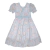 Vestido Kids Verão Em Chiffon Estampado Paraiso na internet
