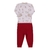 Conjunto Masculino Baby Longo em Plush Estampado com Abertura Gola Polo Letut Lt14221 na internet