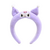 Tiara para Maquiagem Kuromi My Melody Cinnamoroll Sanrio na internet