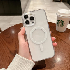 iPhone 11 12 13 14 15 | Funda Transparente Magsafe