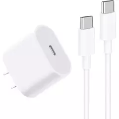 Cargador Para iPhone Carga Rápida 20w + Cable Usb C