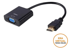 Cable Adaptador Conversor Hdmi A Vga + Audio Proyector Hd - comprar online