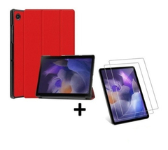 Funda Smart Cover Compatible Samsung A8 X200 10.5 + Vidrio - tienda online
