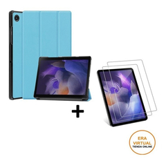 Funda Smart Cover Compatible Samsung A8 X200 10.5 + Vidrio - ERA VIRTUAL