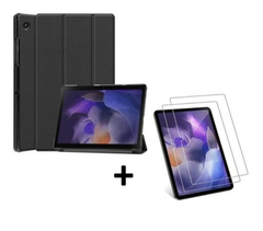 Funda Smart Cover Compatible Samsung A8 X200 10.5 + Vidrio