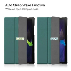 Funda Smart Cover Compatible Samsung A8 X200 10.5 + Vidrio - tienda online