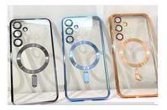 Imagen de Samsung S24 Fe | Funda Metalizada Magnetica
