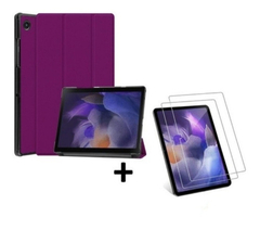 Funda Smart Cover Compatible Samsung A8 X200 10.5 + Vidrio - ERA VIRTUAL