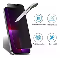 iPhone 14 Pro | Vidrio Templado Anti Espia 9d - comprar online