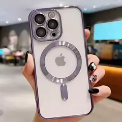 iPhone 14 Pro Max | Funda Magsafe Metalizada Cubre Camara en internet