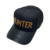 Boné Hunter Preto com aba de couro (Estampa Dourada)