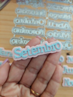 Faca de Corte Meses do Ano