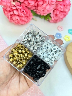 Mini Box Ilhós Cores Tradicionais