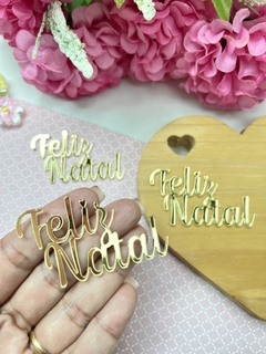 Aplique Feliz Natal